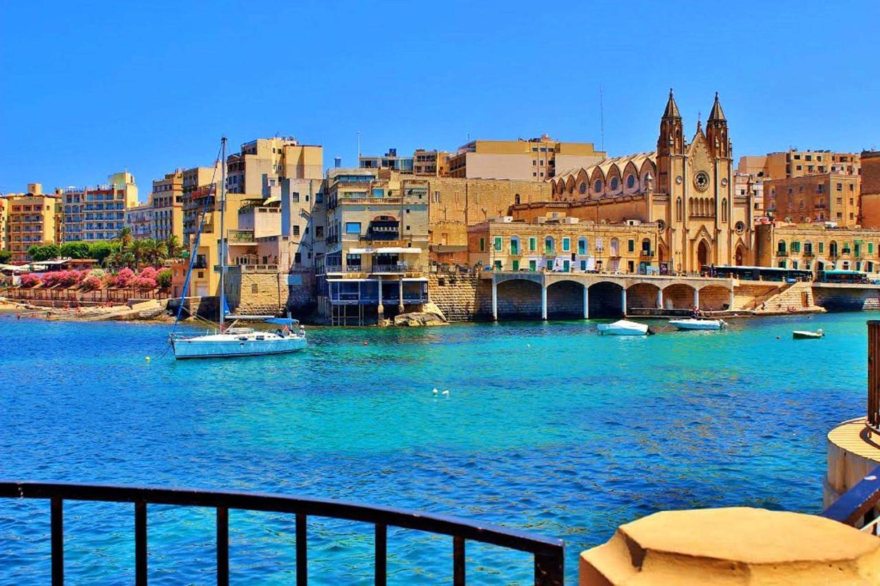 Picturesque Sliema Pad Steps From The Seafront Apartment Ngoại thất bức ảnh
